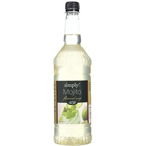 Simply Mojito Syrup, Vegan & Nut Free Flavoured Syrup for Coffee, Cocktails & Baking (1 Litre) Simply Mojito Syrup, Vegan & Nut Free Flavoured Syrup for Coffee, Cocktails & Baking (1 Litre)
