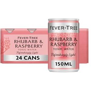 FEVER-TREE Refreshingly Light Rhubarb & Raspberry Tonic Water 24x150ml FEVER-TREE Refreshingly Light Rhubarb & Raspberry Tonic Water 24x150ml