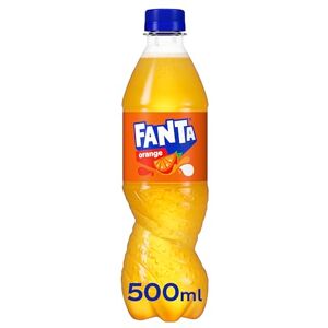 Fanta Orange Soft Drink Bottles, 12 x 500 mL Fanta Orange Soft Drink Bottles, 12 x 500 mL