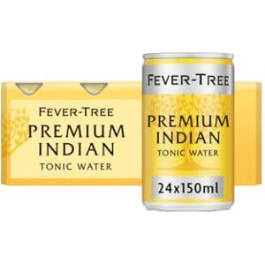 FEVER-TREE Indian Tonic Water 8 x 150 ml (Pack of 3 Total 24 Cans) FEVER-TREE Indian Tonic Water 8 x 150 ml (Pack of 3 Total 24 Cans)