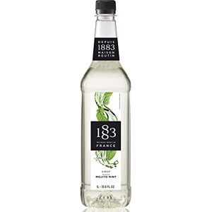 1883 MAISON ROUTIN Premium Mojito Mint Syrup – Refreshing Herbal Flavour for Cocktails, Lemonades and Mocktails – Vegan-Friendly, No Preservatives – 1L PET Bottle 1883 MAISON ROUTIN Premium Mojito Mint Syrup – Refreshing Herbal Flavour for Cocktails, Lemonades and Mocktails – Vegan-Friendly, No Preservatives – 1L PET Bottle