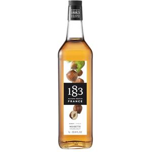 1883 MAISON ROUTIN Premium Hazelnut Syrup – Flavoured Coffee Syrup for Lattes, Mochas & Desserts, Vegan-Friendly, No Artificial Colours, 1L Glass Bottle 1883 MAISON ROUTIN Premium Hazelnut Syrup – Flavoured Coffee Syrup for Lattes, Mochas & Desserts, Vegan-Friendly, No Artificial Colours, 1L Glass Bottle