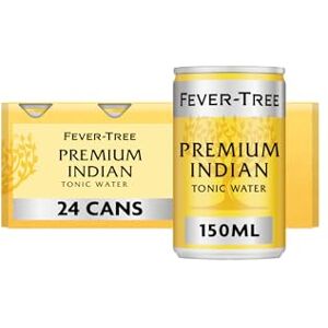 FEVER-TREE Indian Tonic Water 8 x 150 ml (Pack of 3 Total 24 Cans) FEVER-TREE Indian Tonic Water 8 x 150 ml (Pack of 3 Total 24 Cans)