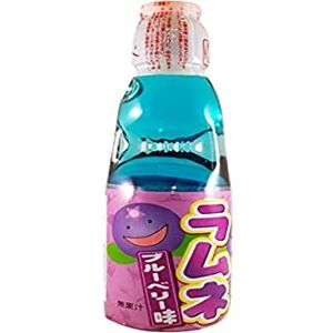 Domechan Hatakosen Ramune Soda - Blueberry Flavour 200ml