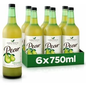 James White Organic Pear Juice 750 ml (Pack of 6) James White Organic Pear Juice 750 ml (Pack of 6)