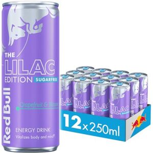Red Bull Lilac Edition Sugarfree Grapefruit & Blossom Energy Drink 250ml 12 Pack Red Bull Lilac Edition Sugarfree Grapefruit & Blossom Energy Drink 250ml 12 Pack