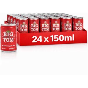 BIG TOM Spiced Tomato Juice- Bloody Mary Mix can (150ml x 24 Cans) for The Best Bloody Mary...Every time! BIG TOM Spiced Tomato Juice- Bloody Mary Mix can (150ml x 24 Cans) for The Best Bloody Mary...Every time!