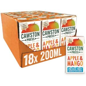Cawston Press Fruit Water Kids Drink Pressed Apple & Mango Flavoured Water 200ml x 18 Pack Mango & Apple Juice Cartons School Approved – No Added Sugar – Vegan Ideal for Kids Lunchbox Cawston Press Fruit Water Kids Drink Pressed Apple & Mango Flavoured Water 200ml x 18 Pack Mango & Apple Juice Cartons School Approved – No Added Sugar – Vegan Ideal for Kids Lunchbox