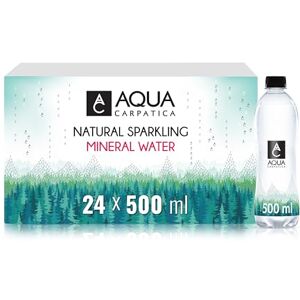 Aqua Carpatica 500ml x 24 Pure Natural Sparkling Mineral Water for Optimal Hydration, Nitrate-Free, Abundant in Calcium & Magnesium, Naturally Alkaline, Enriched with Natural Electrolytes Aqua Carpatica 500ml x 24 Pure Natural Sparkling Mineral Water for Optimal Hydration, Nitrate-Free, Abundant in Calcium & Magnesium, Naturally Alkaline, Enriched with Natural Electrolytes