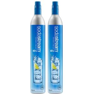 sodastream 2 x Blue Screw-in Spare CO2 Cylinder Value Pack Refill for Genesis, Jet, and Spirit Sparkling Water Maker sodastream 2 x Blue Screw-in Spare CO2 Cylinder Value Pack Refill for Genesis, Jet, and Spirit Sparkling Water Maker