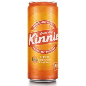 Kinnie Classic Cans, Uniquely bittersweet orange soft drink, Delicious on its own or as a mixer, 24 x 330ml Kinnie Classic Cans, Uniquely bittersweet orange soft drink, Delicious on its own or as a mixer, 24 x 330ml