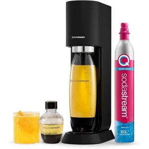 sodastream MIX™, Sparkling Drink maker & Soda Maker, Carbonates Any Drink, With 1L Dishwasher Safe Carbonating Bottle and 1 CO2 Cylinder/Carbonator, Makes Up To 60L* Drinks, Black sodastream MIX™, Sparkling Drink maker & Soda Maker, Carbonates Any Drink, With 1L Dishwasher Safe Carbonating Bottle and 1 CO2 Cylinder/Carbonator, Makes Up To 60L* Drinks, Black