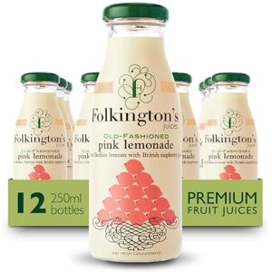 Folkington's Pink Lemonade Fruit Juice 250 ml (Pack of 12) Folkington's Pink Lemonade Fruit Juice 250 ml (Pack of 12)