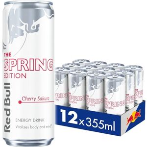 Red Bull Cherry Sakura Spring Edition 355ml, 12 cans Red Bull Cherry Sakura Spring Edition 355ml, 12 cans