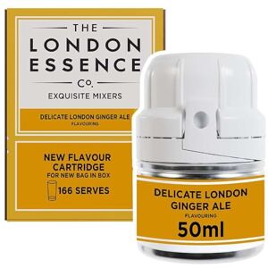 THE LONDON ESSENCE CO. Freshly Infused Delicate Ginger Ale 50ml Cartridge THE LONDON ESSENCE CO. Freshly Infused Delicate Ginger Ale 50ml Cartridge