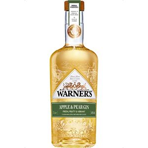 Warner's Distillery , Apple and Pear Gin 70 cl 40 Percent ABV Fresh, Fruity and Vibrant Flavoured Gin Made w/Apple and Pear Juice and More -Gin Gifts Suitable for Vegetarians Warner's Distillery , Apple and Pear Gin 70 cl 40 Percent ABV Fresh, Fruity and Vibrant Flavoured Gin Made w/Apple and Pear Juice and More -Gin Gifts Suitable for Vegetarians