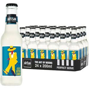 The Artisan Drinks Company Agave Lemon Tonic Water 200mlx24 Tonic Water Bottles Natural Ingredients with Real Lemon Juice A Unique Bitter Lemon Ideal for Mixing The Artisan Drinks Company Agave Lemon Tonic Water 200mlx24 Tonic Water Bottles Natural Ingredients with Real Lemon Juice A Unique Bitter Lemon Ideal for Mixing