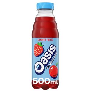 Oasis Bottle Summer Fruits 500 ml (Pack of 12) Oasis Bottle Summer Fruits 500 ml (Pack of 12)