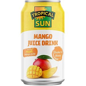 Tropical Sun Mango Juice Drink - 330ml - Pack of 12 Tropical Sun Mango Juice Drink - 330ml - Pack of 12