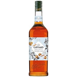 Giffard Salted Caramel Flavoured Syrup French Recipe and Manufactured Gourmet and Balanced 1 Litre, 0.0% vol, 100cl Giffard Salted Caramel Flavoured Syrup French Recipe and Manufactured Gourmet and Balanced 1 Litre, 0.0% vol, 100cl