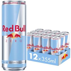 Red Bull Energy Drink Zero 355ml, 12 Pack Red Bull Energy Drink Zero 355ml, 12 Pack