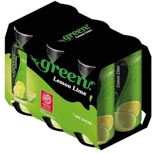 Green Cola Green Lemon Lime Low Calorie Soft Drinks Sparkling Lemon Lime Flavour No Added Sugar, Sweetened with Stevia, No Aspartame Alternative Fizzy Drink Bulk Pack 24 Cans x 330ml Green Cola Green Lemon Lime Low Calorie Soft Drinks Sparkling Lemon Lime Flavour No Added Sugar, Sweetened with Stevia, No Aspartame Alternative Fizzy Drink Bulk Pack 24 Cans x 330ml