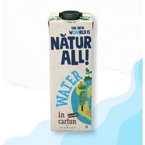 Iparlat NATUR-ALL Cartons of Still Water 1L Sustainable Plant-Based Cardboards, Eco-Friendly Packaging, Recyclable (Pack of 8) Iparlat NATUR-ALL Cartons of Still Water 1L Sustainable Plant-Based Cardboards, Eco-Friendly Packaging, Recyclable (Pack of 8)