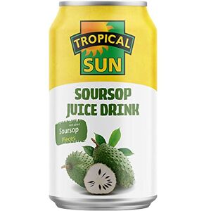 Sun Soursop Juice Drink With Added Soursop Pieces, 330ml (Pack of 12) Sun Soursop Juice Drink With Added Soursop Pieces, 330ml (Pack of 12)