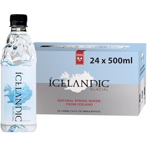 Icelandic Glacial Premium Still Water 500ml Recycled PET Bottles x 24 Per Pack – Alkaline/Low PH, Recycled Packaging, BPA Free, Carbon Neutral from Icelandic Spring. Low TDS and Mineral Content. Icelandic Glacial Premium Still Water 500ml Recycled PET Bottles x 24 Per Pack – Alkaline/Low PH, Recycled Packaging, BPA Free, Carbon Neutral from Icelandic Spring. Low TDS and Mineral Content.