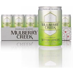 Mulberry Creek Bitter Lemon Tonic Water, Contains Quinine, Premium Quality, Great for Cocktails & Paired with Gin or Vodka, Low Calories & Sodium, Fully Recyclable 24 x 150ml Cans Mulberry Creek Bitter Lemon Tonic Water, Contains Quinine, Premium Quality, Great for Cocktails & Paired with Gin or Vodka, Low Calories & Sodium, Fully Recyclable 24 x 150ml Cans