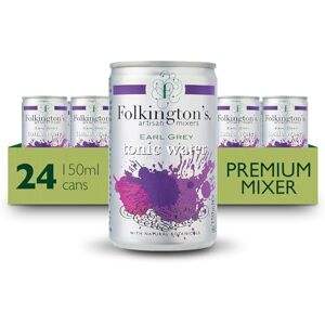 Folkington's Tonic Water, Earl Grey, 24 Cans, Mix with Gin Botanicals, Artisan Botanical Mixer, Fridge Pack 3 x 8 x 150ml (24 Cans Total) Folkington's Tonic Water, Earl Grey, 24 Cans, Mix with Gin Botanicals, Artisan Botanical Mixer, Fridge Pack 3 x 8 x 150ml (24 Cans Total)