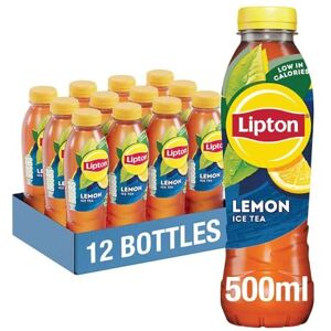 Lipton Ice Tea Lemon 500ml Bottle (Pack of 12) Lipton Ice Tea Lemon 500ml Bottle (Pack of 12)