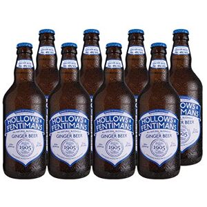 Fentimans Hollows & Alcoholic Ginger Beer 4% Vol All Natural Botanically Brewed Craft Beer Infused with Natural Ginger Root 8 x 500ml Fentimans Hollows & Alcoholic Ginger Beer 4% Vol All Natural Botanically Brewed Craft Beer Infused with Natural Ginger Root 8 x 500ml