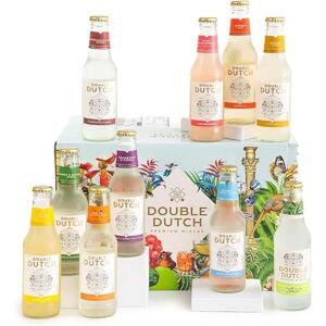 Double Dutch Variety Box – 10 x 200ml Premium Mixers Low Calorie, Vegan-Friendly Tonic Waters for Gin, Vodka, Tequila & Cocktails Includes Selection of World-Class Soft Drinks & Flavoured Mixers Double Dutch Variety Box – 10 x 200ml Premium Mixers Low Calorie, Vegan-Friendly Tonic Waters for Gin, Vodka, Tequila & Cocktails Includes Selection of World-Class Soft Drinks & Flavoured Mixers