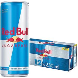 Red Bull Energy Drink Sugar Free, 250 ml (Pack of 12) Red Bull Energy Drink Sugar Free, 250 ml (Pack of 12)