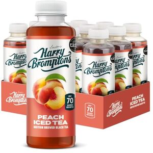 Harry Brompton's London Ice Tea. Made with Real Black Tea and Peach Juice. 70 Calories, No Artificial Sweeteners, Antioxidant-Rich and High in Vitamin C. 500ml (Pack of 12). Harry Brompton's London Ice Tea. Made with Real Black Tea and Peach Juice. 70 Calories, No Artificial Sweeteners, Antioxidant-Rich and High in Vitamin C. 500ml (Pack of 12).