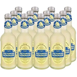 Fentimans Traditional Victorian Lemonade Botanically Brewed Lemonade with Lemon Juice Exquisitely Crafted & Refreshing Soft Drinks Gluten-Free and Vegan Friendly Soft Drinks 12 x 275ml Bottles Fentimans Traditional Victorian Lemonade Botanically Brewed Lemonade with Lemon Juice Exquisitely Crafted & Refreshing Soft Drinks Gluten-Free and Vegan Friendly Soft Drinks 12 x 275ml Bottles