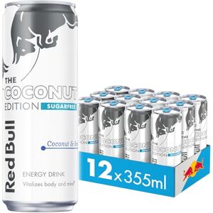 Red Bull Energy Drink Sugar Free Coconut Edition Coconut and Berry 355ml x12 Red Bull Energy Drink Sugar Free Coconut Edition Coconut and Berry 355ml x12