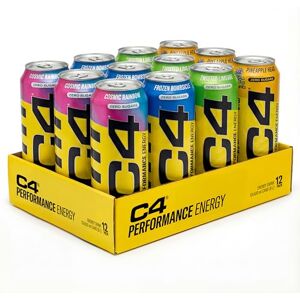 Cellucor C4 Performance Energy Drinks Mixed Variety Pack 500ml (12 pack) Sugar Free Energy Drink with 160mg Caffeine, 250mg Betaine, 1050mg Taurine Low Calorie Fizzy Drinks for On the Go Energy and Focus Cellucor C4 Performance Energy Drinks Mixed Variety Pack 500ml (12 pack) Sugar Free Energy Drink with 160mg Caffeine, 250mg Betaine, 1050mg Taurine Low Calorie Fizzy Drinks for On the Go Energy and Focus