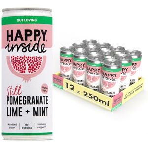 Happy Inside Gut Health Juice – Pomegranate, Lime & Mint No Added Sugar, High in Prebiotic Fibre, Vitamin C Vegan (12 x 250ml) Happy Inside Gut Health Juice – Pomegranate, Lime & Mint No Added Sugar, High in Prebiotic Fibre, Vitamin C Vegan (12 x 250ml)