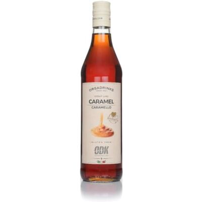 ODK Caramel Syrup Cocktails, Coffee, Iced Tea, Cooking, Baking and Desserts 75cl ODK Caramel Syrup Cocktails, Coffee, Iced Tea, Cooking, Baking and Desserts 75cl
