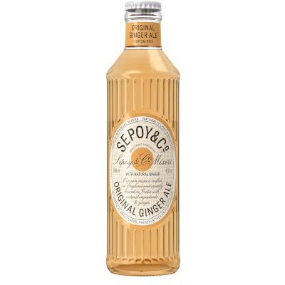 SEPOY & CO . Premium Fiery Ginger Ale made with natural Indian & African Gingers Low Calorie, Low Sugar Pure Himalayan Water & 100% Natural Ingredients 12 x 200ml Bottles SEPOY & CO . Premium Fiery Ginger Ale made with natural Indian & African Gingers Low Calorie, Low Sugar Pure Himalayan Water & 100% Natural Ingredients 12 x 200ml Bottles