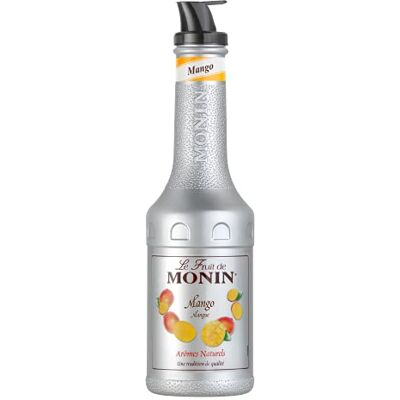 Monin Mango Fruit Mix Puree 1L for Cocktails, Smoothies and Mocktails. Vegan-Friendly, Allergen-Free, 100% Natural Flavours and Colourings. 2-in-1 Mango Puree and Sugar Syrup Hybrid Monin Mango Fruit Mix Puree 1L for Cocktails, Smoothies and Mocktails. Vegan-Friendly, Allergen-Free, 100% Natural Flavours and Colourings. 2-in-1 Mango Puree and Sugar Syrup Hybrid