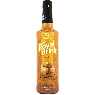 Royal Drink Caramel Syrup (700ml) Gluten Free Made in Italy For Coffee & Cocktails Royal Drink Caramel Syrup (700ml) Gluten Free Made in Italy For Coffee & Cocktails