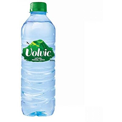 Volvic Natural Spring Water, 500ml- Bottles (Pack of 24) Volvic Natural Spring Water, 500ml- Bottles (Pack of 24)