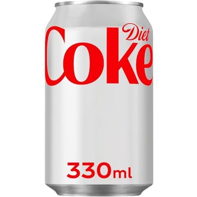 Coca Diet Coke Cans 24 x 330ml (4x6 Pack) Coca Diet Coke Cans 24 x 330ml (4x6 Pack)