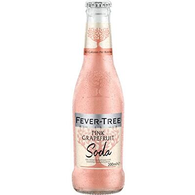 FEVER-TREE Pink Grapefruit Soda 24 x 200ml FEVER-TREE Pink Grapefruit Soda 24 x 200ml