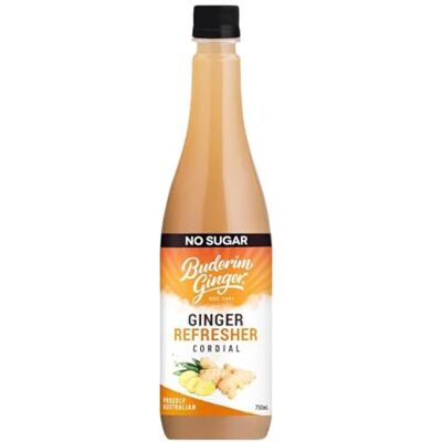 buderim Ginger Refresher Ginger Beer Concentrate 750ml buderim Ginger Refresher Ginger Beer Concentrate 750ml