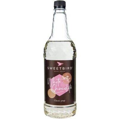 Sweetbird White Chocolate Syrup (1 litre) Vegan Friendly Blends easily into hot or cold drinks, giving a rich flavor boost to coffees, frappes, and milkshakes in commercial cafes. Sweetbird White Chocolate Syrup (1 litre) Vegan Friendly Blends easily into hot or cold drinks, giving a rich flavor boost to coffees, frappes, and milkshakes in commercial cafes.