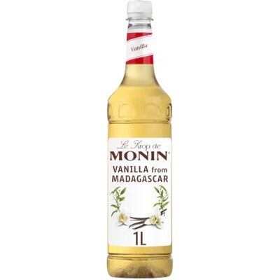 Monin Premium Vanilla Syrup 1L For Coffee And Cocktails. Vegan-Friendly, Allergen-Free, 100 Percent Natural Flavours And Colourings Monin Premium Vanilla Syrup 1L For Coffee And Cocktails. Vegan-Friendly, Allergen-Free, 100 Percent Natural Flavours And Colourings